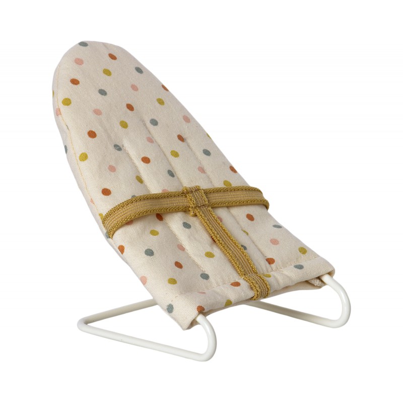 Acessórios Maileg - Cadeira de baloiço de bebé miniatura