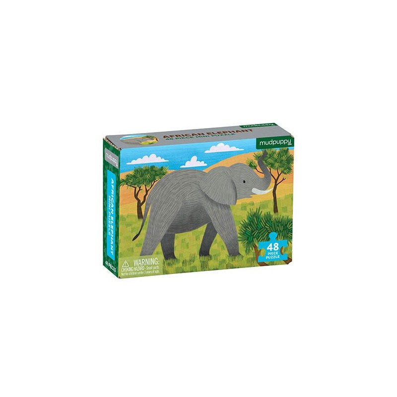 Puzzle Elefante Africano 48 peças