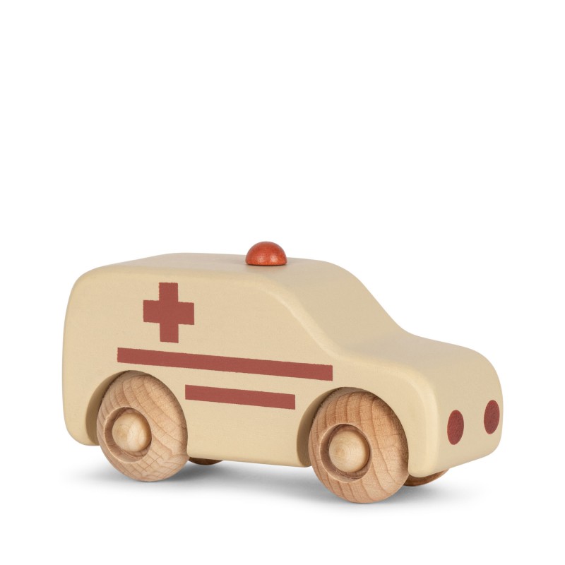 Ambulância em madeira